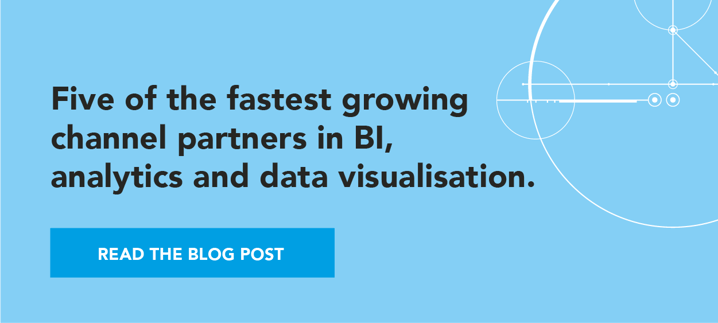 Five of the fastest growing channel partners in BI, analytics and data visualisation